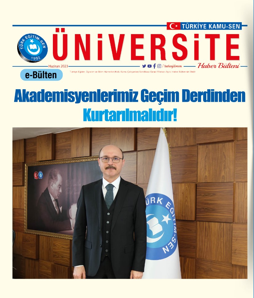 Üniversite Bülteni - Haziran 2023