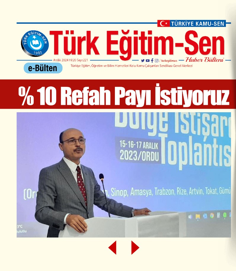 Sendika Bülteni 221. Sayı