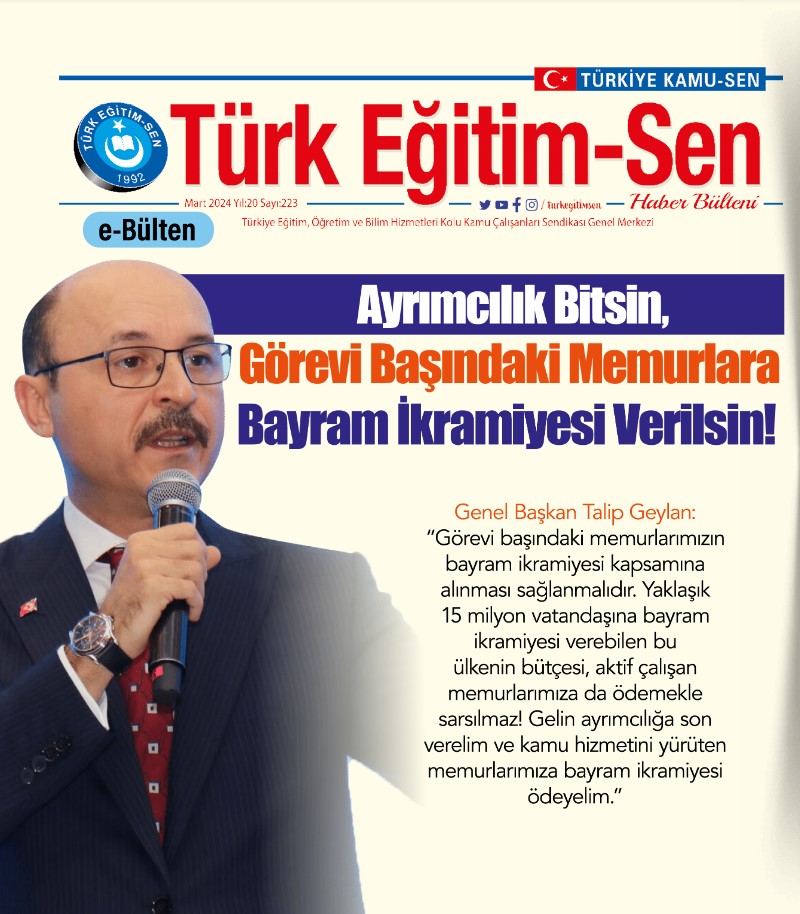 Sendika Bülteni 223. Sayı