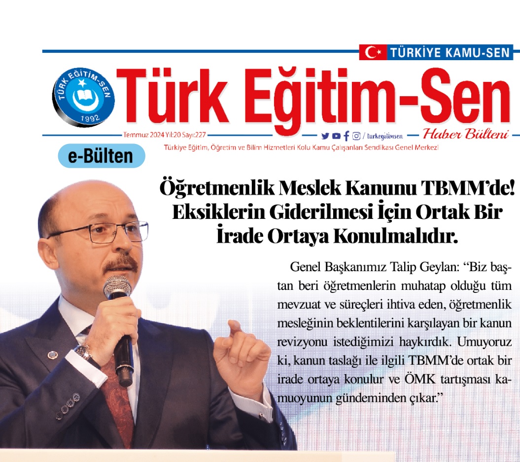 Sendika Bülteni 227. Sayı