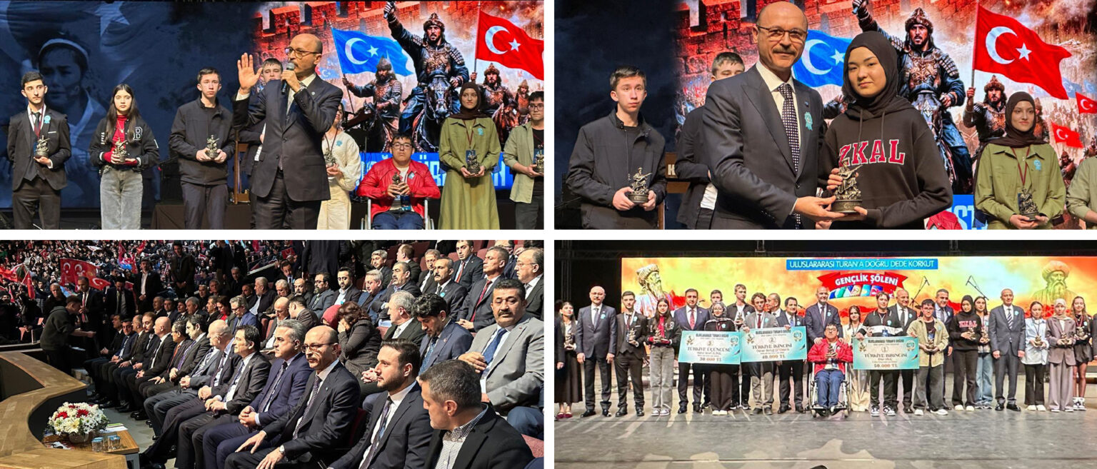 GENEL BAŞKANIMIZ, ULUSLARARASI TURAN’A DOĞRU DEDE KORKUT ÖYKÜ YARIŞMASI ÖDÜL TÖRENİ VE GENÇLİK ŞÖLENİNE KATILDI.