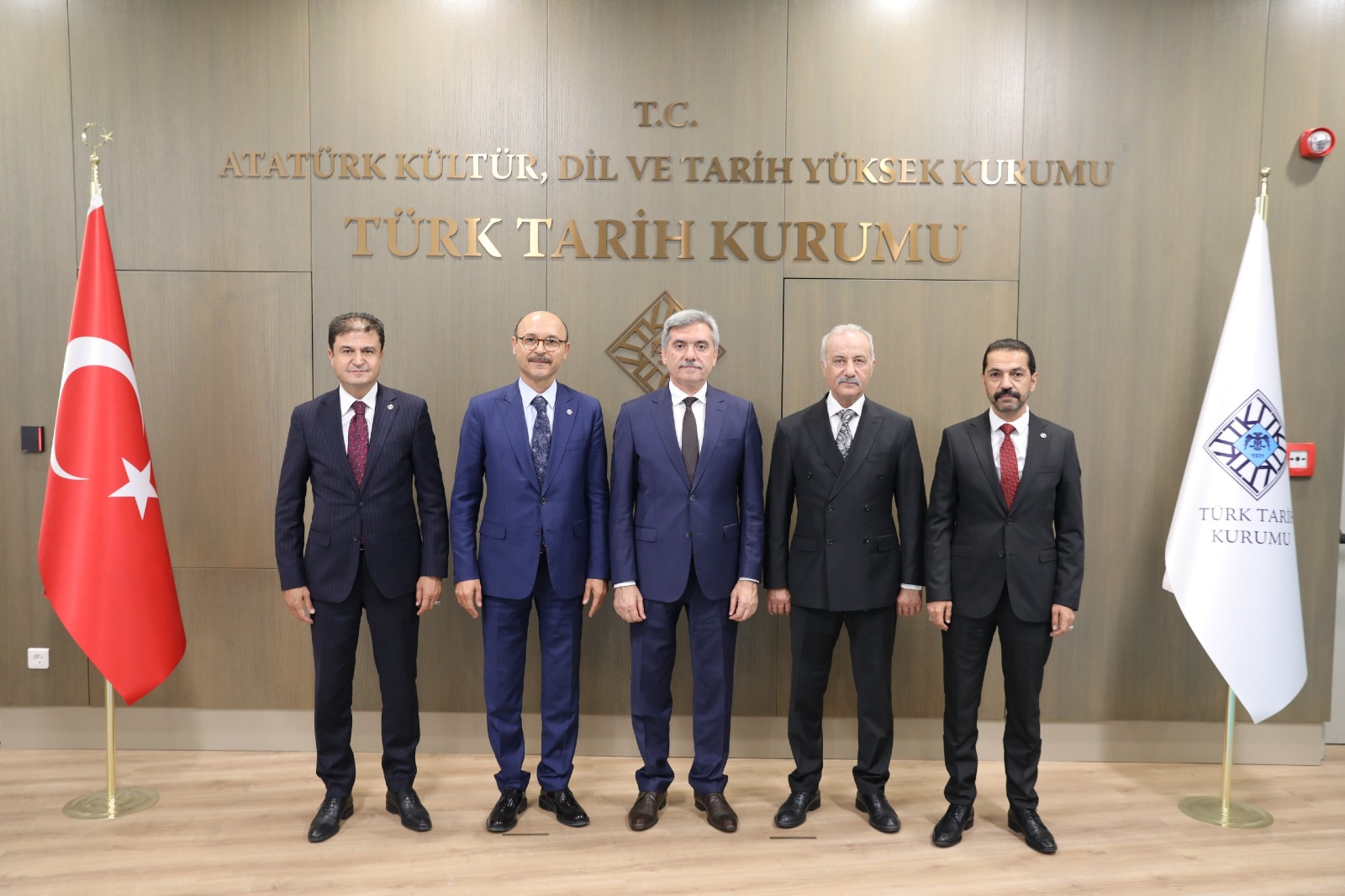 Genel Başkan Talip Geylan Türk Tarih Kurumu Başkanı Prof. Dr. Haluk Selvi’yi Ziyaret Etti görseli 2