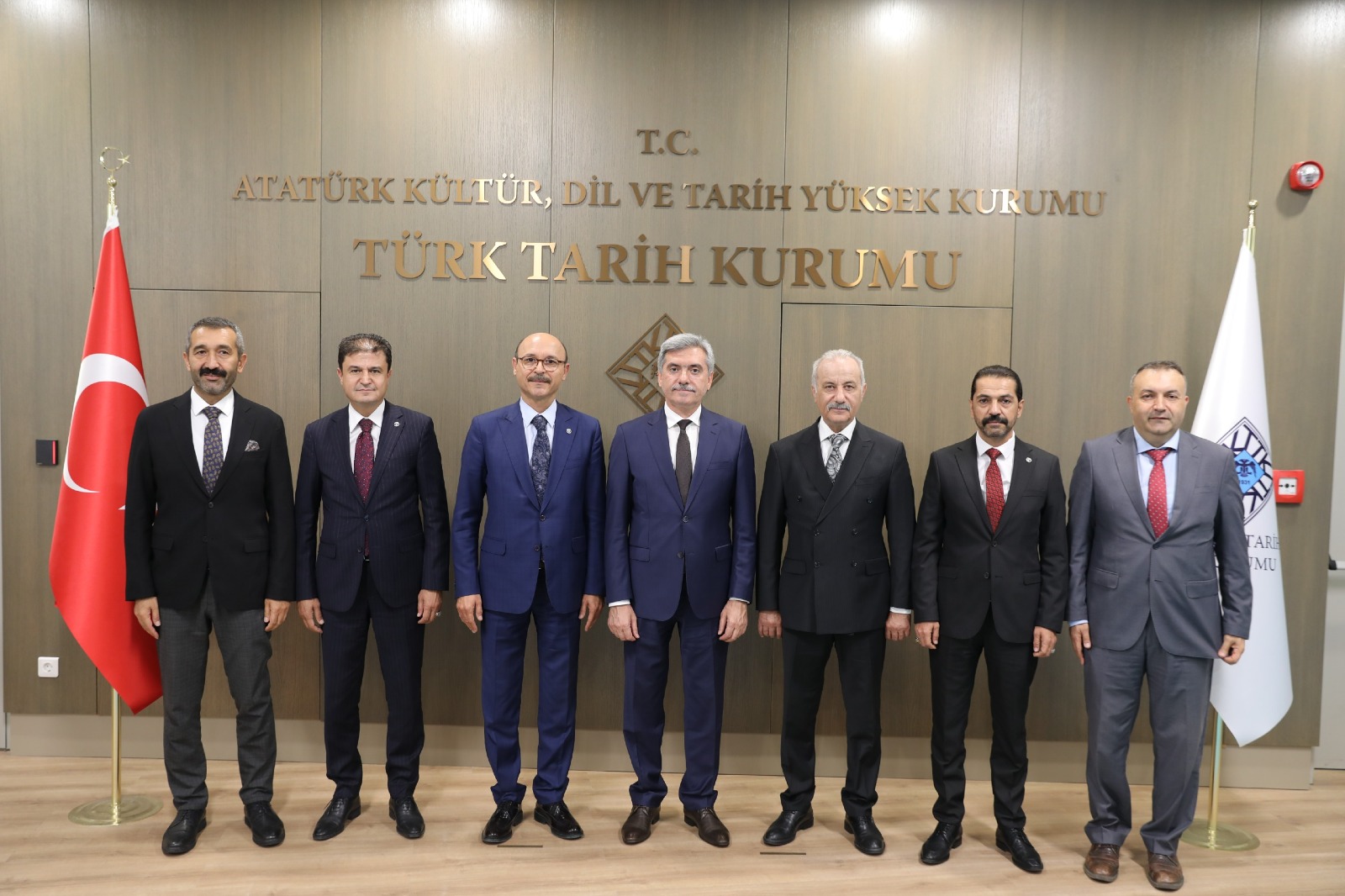 Genel Başkan Talip Geylan Türk Tarih Kurumu Başkanı Prof. Dr. Haluk Selvi’yi Ziyaret Etti görseli 4